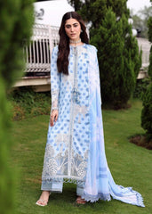 SAR-031 | Luxury Lawn 3 Piece Unstitched Suit 2026 – Chiffon Dupatta