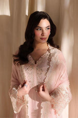 AZ Premium Chiffon Sequence Emb 3 Piece Unstitched Suit 2026