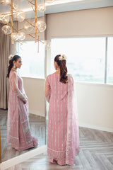 RG GL-71047 Premium Organza Emb 3 Piece Unstitched Suit With Malai Trouser 2026