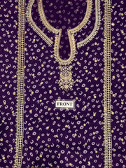 BR GL-71063 Premium Chiffon Emb 3 Piece Unstitched Suit With Chiffon Dupatta 2026