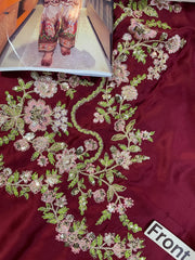 ET Kaftan Premium Shamoz Silk Emb Kaftan 2 Piece Suit