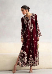 Kaftan Premium Silk Emb Kaftan 2 Piece Unstitched Suit