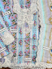 MB GL-71042 Premium Printed Lawn Emb 3 Piece Unstitched Suit With Chiffon Dupatta 2026