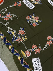 KHAADI Viral Dhanak Embroidery 3piece Unstitched Suit 2026/27