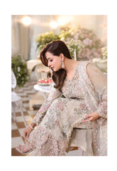 MB GL-71064 Premium Chiffon Emb 3 Piece Unstitched Suit With Chiffon Dupatta 2026