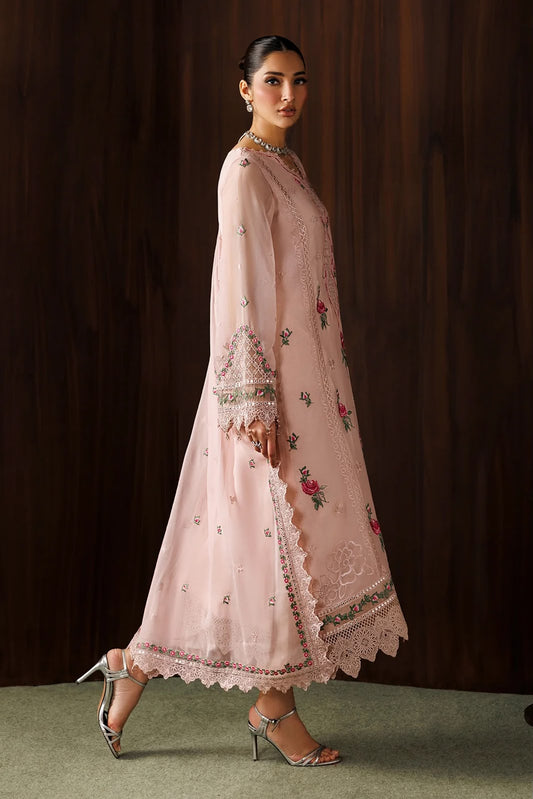 BR GL-71033 Premium Chiffon Emb 3 Piece Unstitched Suit With Chiffon Dupatta 2026