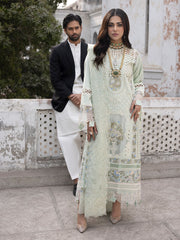 Goodluck GL-7165 Premium Lawn Cotton Chikankari Emb 3 Piece Unstitched Suit With Khaddi Net Dupatta 2026