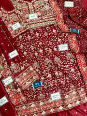 BC-CH14-05 | Chantele Chiffon 3 Piece Unstitched Suit 2026 – Heavy Sequin Work