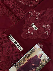 MB Premium Hit Code Chiffon Emb 3 Piece Unstitched Suit