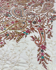 Zara Shahjahan GL-7105 Premium Luxury Lawn Chikankari 3 Piece Unstitched Suit With Embroidered Chiffon Dupatta 2026