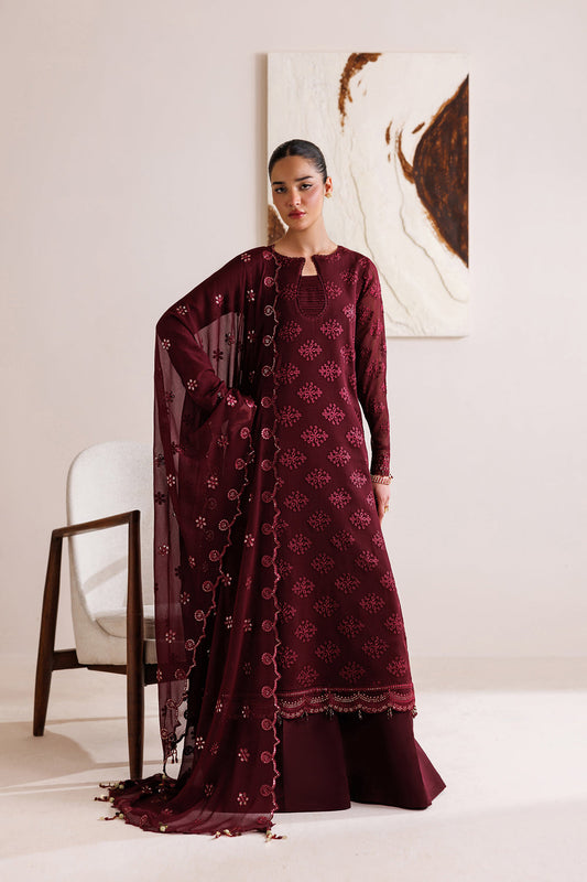 Crimson GL-71036 Premium Chiffon Emb 3 Piece Unstitched Suit With Chiffon Dupatta 2026