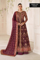 BC-CH14-05 | Chantele Chiffon 3 Piece Unstitched Suit 2026 – Heavy Sequin Work