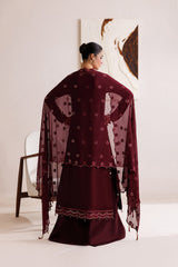 Crimson GL-71036 Premium Chiffon Emb 3 Piece Unstitched Suit With Chiffon Dupatta 2026