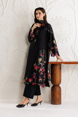 IZ GL-71037 Premium Chiffon Emb 3 Piece Unstitched Suit With Digital Silk Dupatta 2026