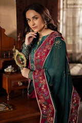 NRH-025 | Luxury Chiffon 3 Piece Unstitched Suit 2026 – Sequin Work
