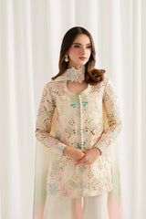 AW Premium Chiffon emb 3 Piece Unstitched Suit