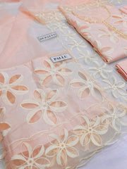 Goodluck GL-71071 Premium Lawn Emb 3 Piece Unstitched Suit With Chiffon Dupatta 2026