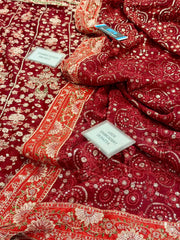 BC-CH14-05 | Chantele Chiffon 3 Piece Unstitched Suit 2026 – Heavy Sequin Work