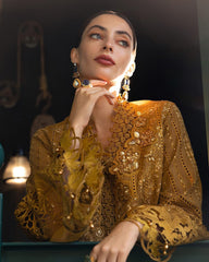 MB GL-71018 Premium Lawn Emb 3 Piece Unstitched Suit With Organza Dupatta 2026