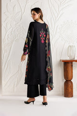 IZ GL-71037 Premium Chiffon Emb 3 Piece Unstitched Suit With Digital Silk Dupatta 2026