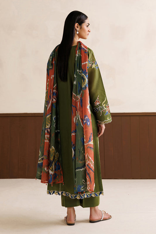 KHAADI Viral Dhanak Embroidery 3piece Unstitched Suit 2026/27