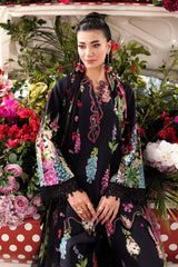 MB GL-71045 Premium Printed Lawn Emb 3 Piece Unstitched Suit With Chiffon Dupatta 2026
