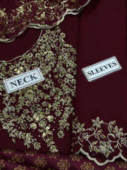 IZ Chiffon Sequence Adda Work 3 Piece Unstitched Suit