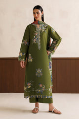 KHAADI Viral Dhanak Embroidery 3piece Unstitched Suit 2026/27