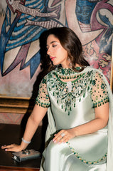 GOLMOHAR Premium Shamoz Silk Emb 3 Piece Suit