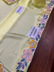 EK-E1098-26 | Laam Luxury Kaftan Suit 2026 – Heavy Embroidered Work