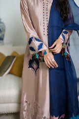 FR GL-71010 Premium Lawn Emb 3 Piece Unstitched Suit With Chiffon Dupatta 2026