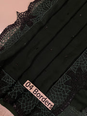 M B Hit Code Premium Chiffon 
Unstitched 03 piece suit