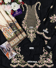 ET Kaftan Premium Shamoz Silk Emb Kaftan 2 Piece Suit