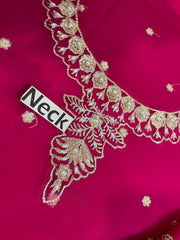 KF GL-71062 Premium Chiffon Emb 3 Piece Unstitched Suit With Emb Dupatta 2026