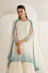 JZ GL-7153 Premium Chiffon Emb 3 Piece Unstitched Suit With Silk Trouser 2026