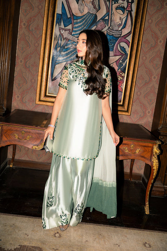 GOLMOHAR Premium Shamoz Silk Emb 3 Piece Suit