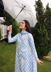 SAR-031 | Luxury Lawn 3 Piece Unstitched Suit 2026 – Chiffon Dupatta