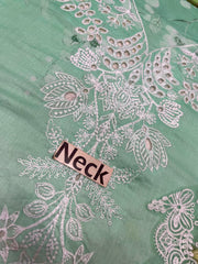 AF GL-71046 Premium Printed Lawn Emb 3 Piece Unstitched Suit With Chiffon Dupatta 2026