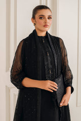 BR  GL-71075 Premium Chiffon Emb 3 Piece Unstitched Suit With Malai Trouser 2026