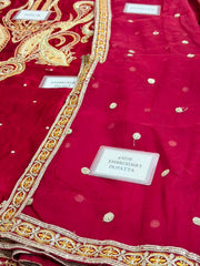 ET GL-71069 Premium Kaftan Emb 3 Piece Unstitched Suit With Silk Dupatta 2026