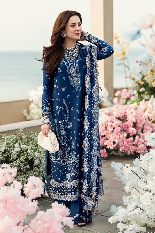 QK GL-71078 Premium Lawn Emb Chikankari 3 Piece Unstitched Suit With Jacquard Dupatta 2026