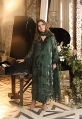 M B Hit Code Premium Chiffon 
Unstitched 03 piece suit