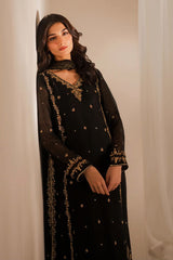 IZ  GL-71076 Premium Chiffon Emb 3 Piece Unstitched Suit With Chiffon Dupatta 2026