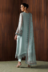 BR GL-71034 Premium Chiffon Emb 3 Piece Unstitched Suit With Chiffon Dupatta 2026