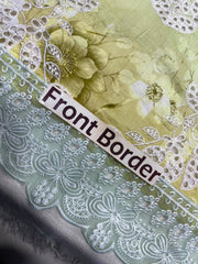AF GL-71046 Premium Printed Lawn Emb 3 Piece Unstitched Suit With Chiffon Dupatta 2026