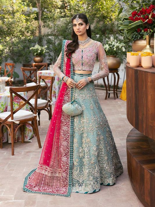 GL New Arrival Premium Net 3piece Unstitched Suit 2026
