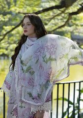 Elaaf GL-7102 Printed Lawn 3 Piece Unstitched Suit With Printed Chiffon Dupatta 2026
