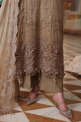 MB GL-7154 Premium Chiffon Emb 3 Piece Unstitched Suit With Chiffon Dupatta 2026