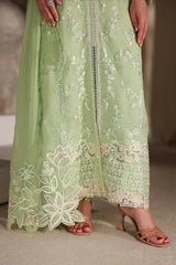 AZ Premium Chiffon Emb 3 Piece Unstitched Suit