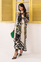MB GL-71079 Premium Printed Lawn Emb 3 Piece Unstitched Suit With Chiffon Dupatta 2026